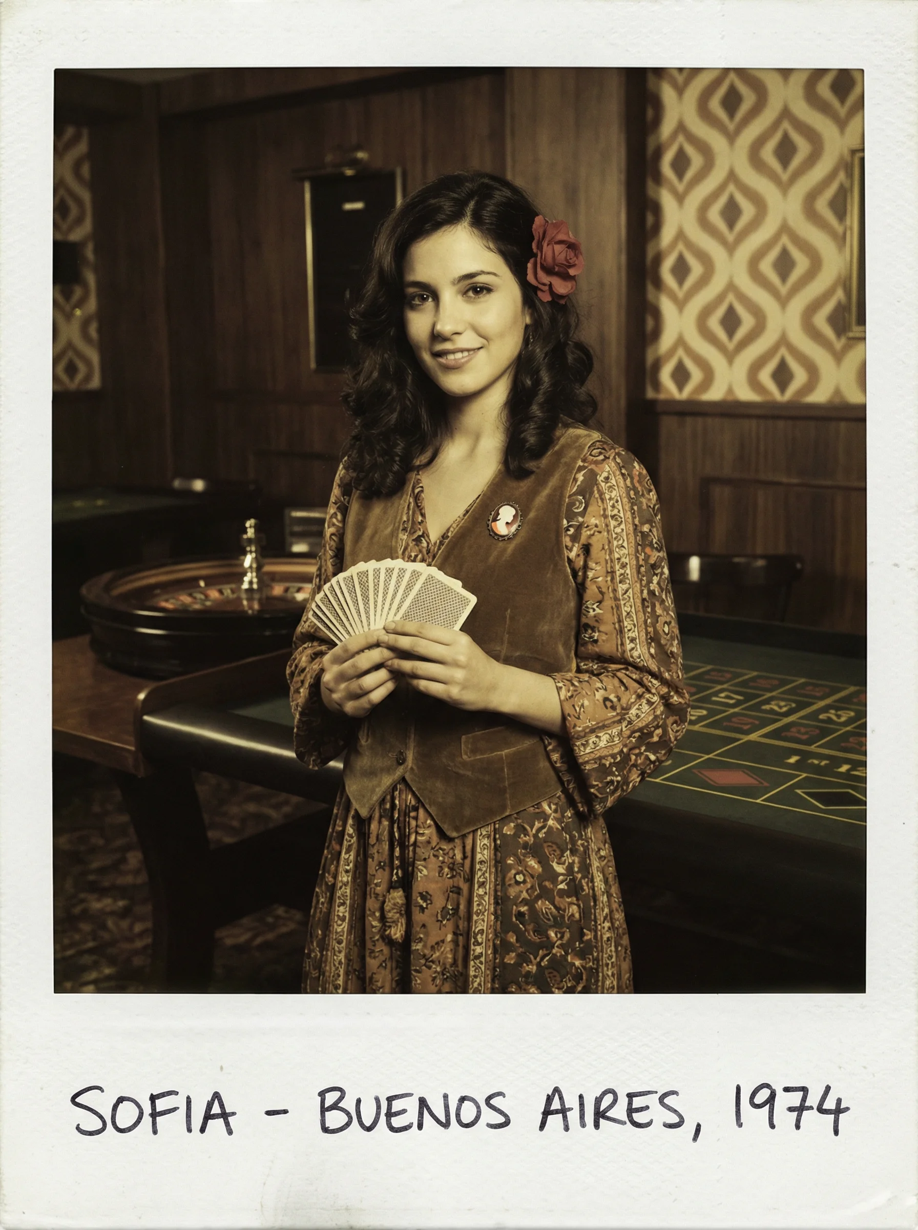 皇冠体育真人荷官Sofia来自阿根廷的优雅女荷官